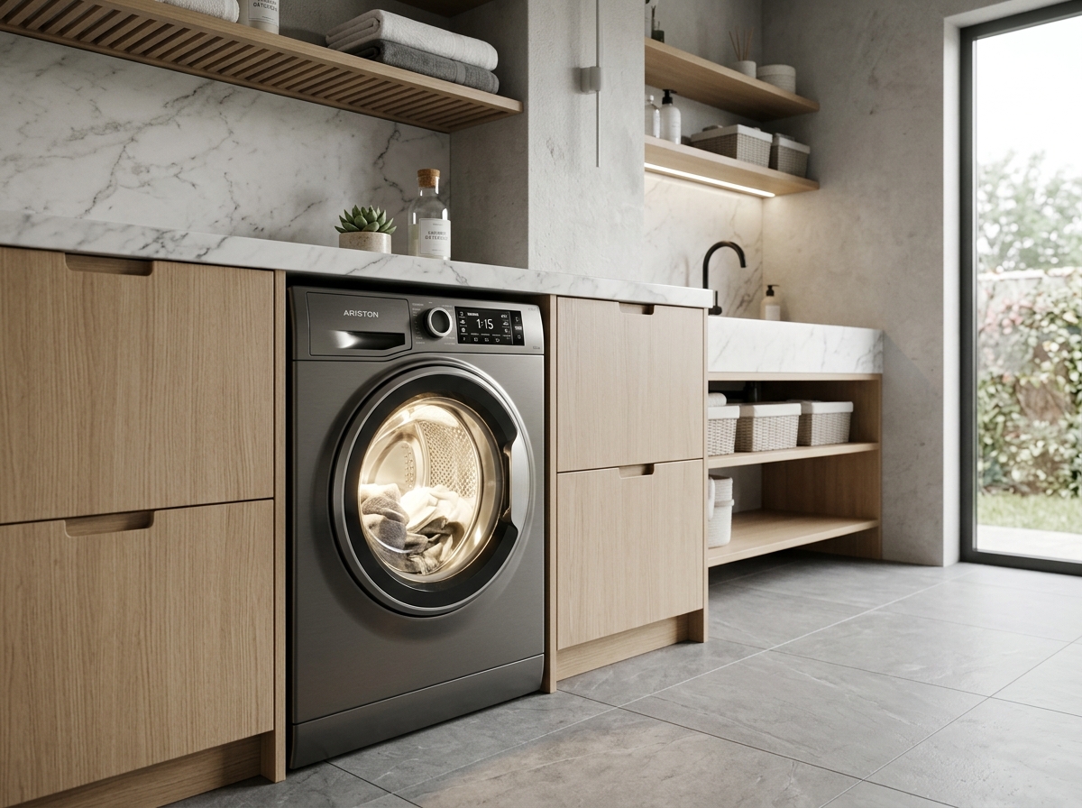 Mesin Cuci Front Loading & Dryer Ariston