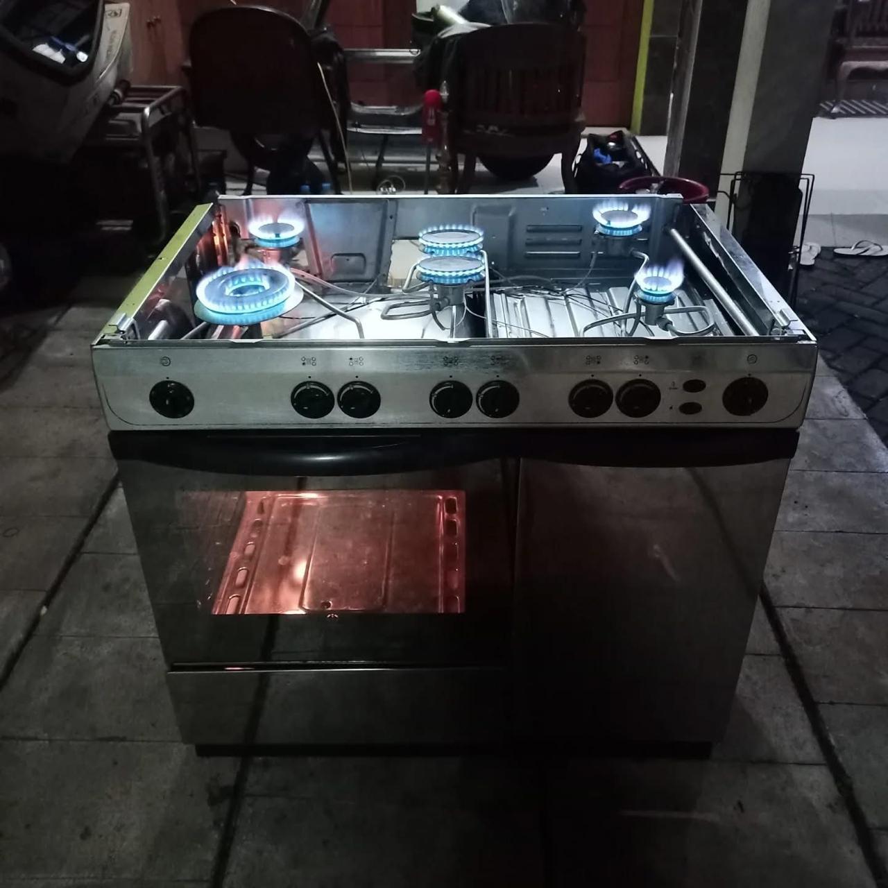 Hasil Servis Built-in Oven Tanam Ovus